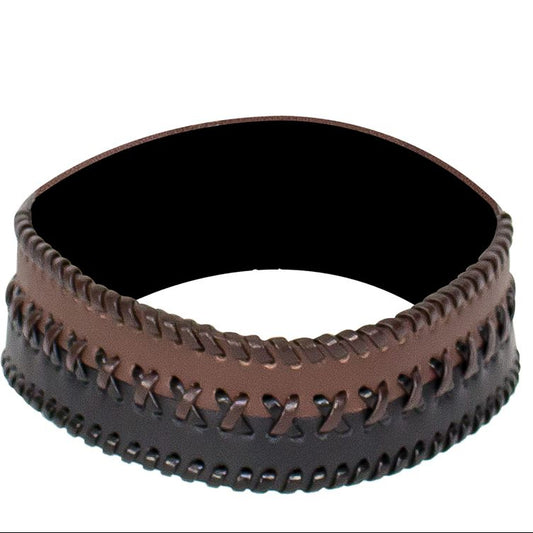 Brown & Black Braided Necklace