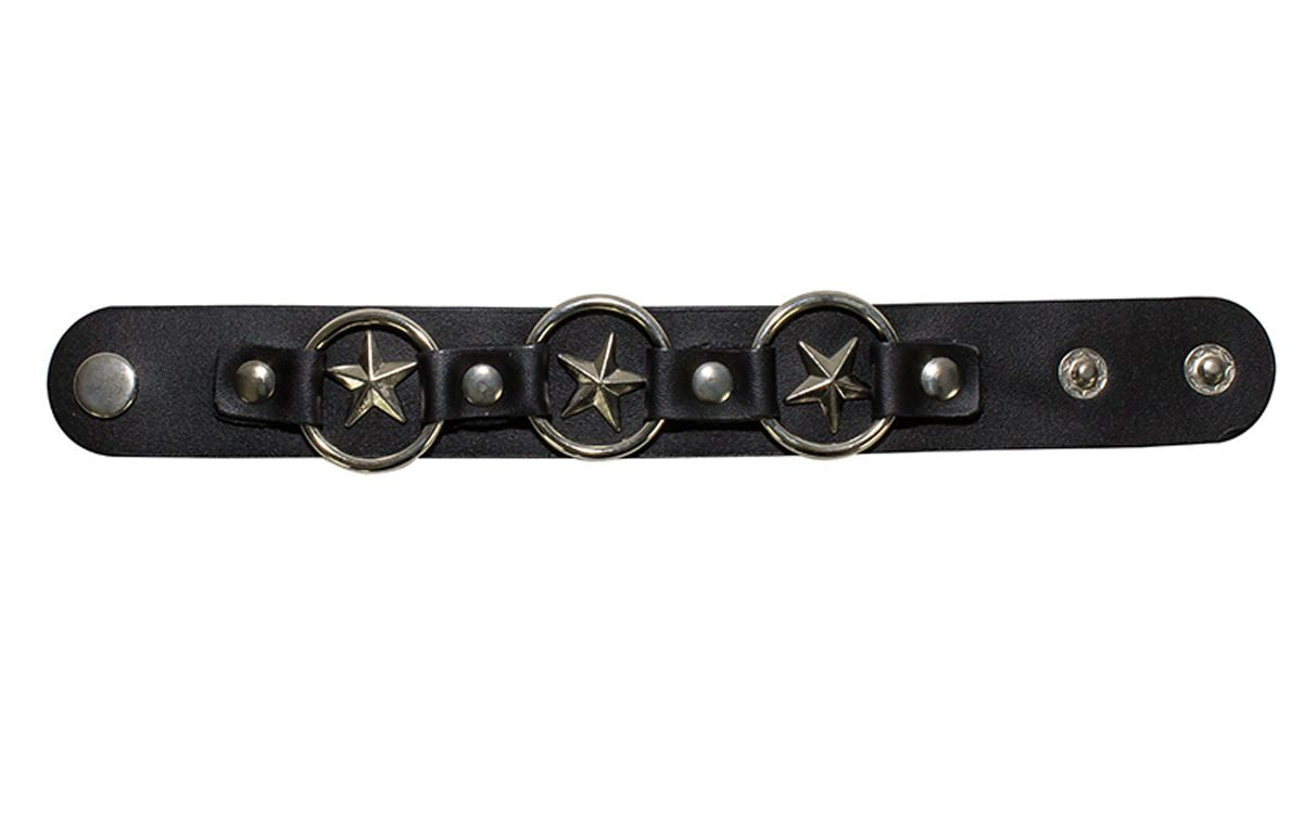 Wristband with Stars and Rings