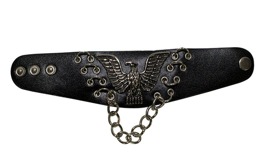 Wristband with Eagle and Rings