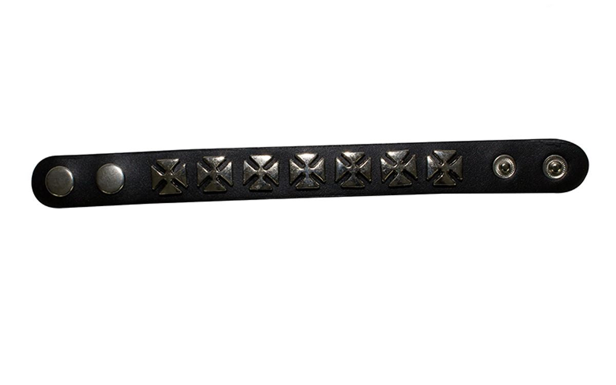 Wristband With Chopper Crosses