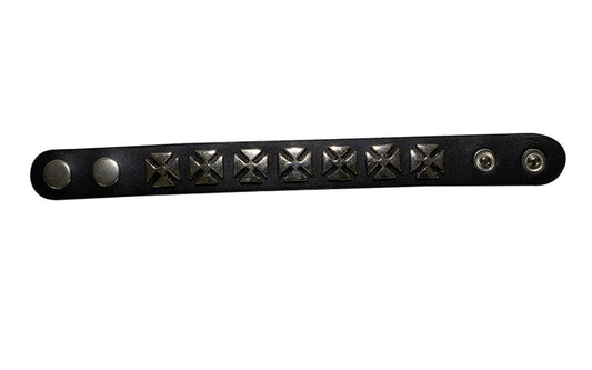 Wristband With Chopper Crosses