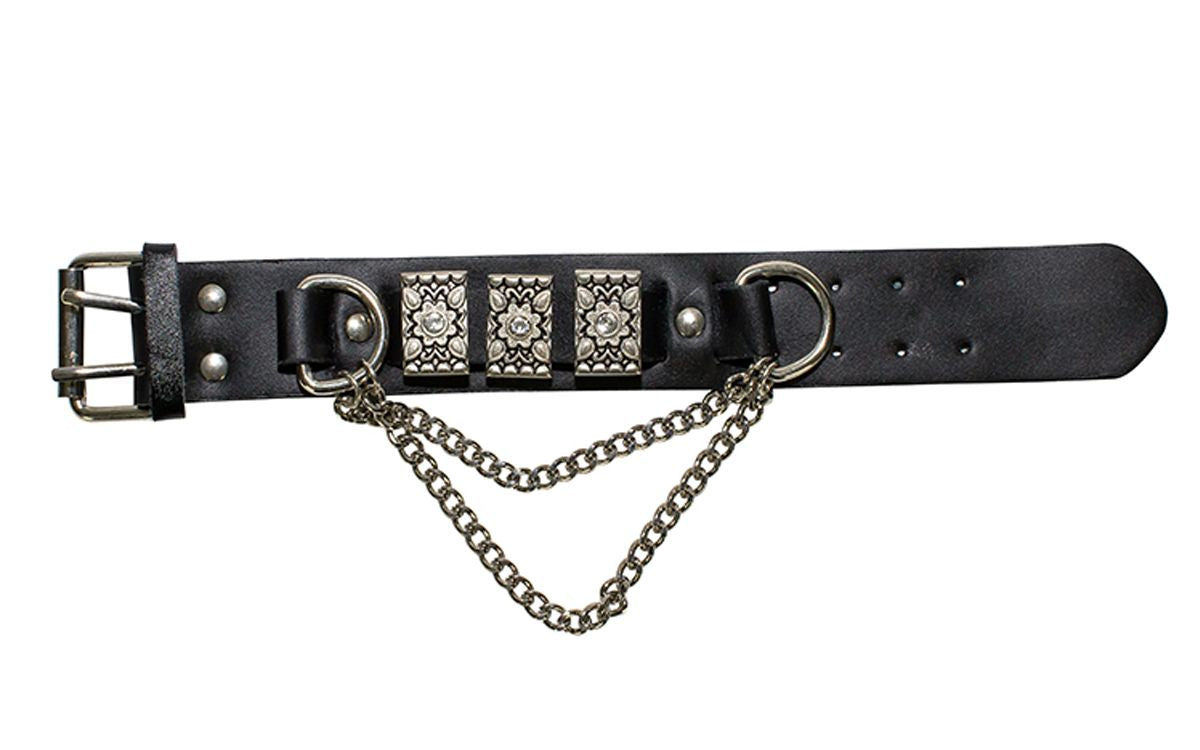 Wristband with Floral Designs