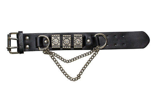 Wristband with Floral Designs