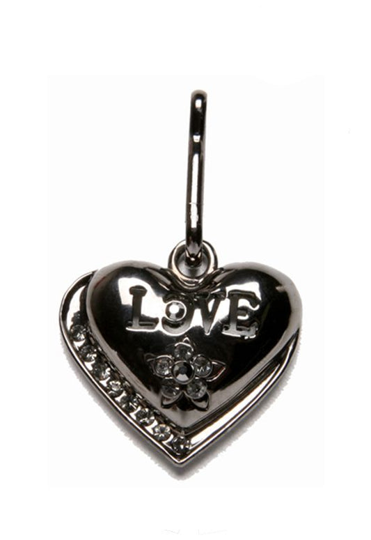 Heart Zipper Puller With Love