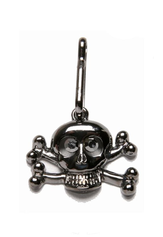 Large Crossbones Zipper Puller