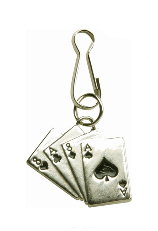 Dead Man's Hand Zipper Puller