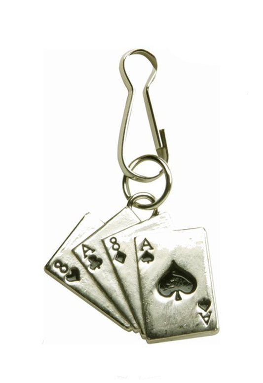 Dead Man's Hand Zipper Puller