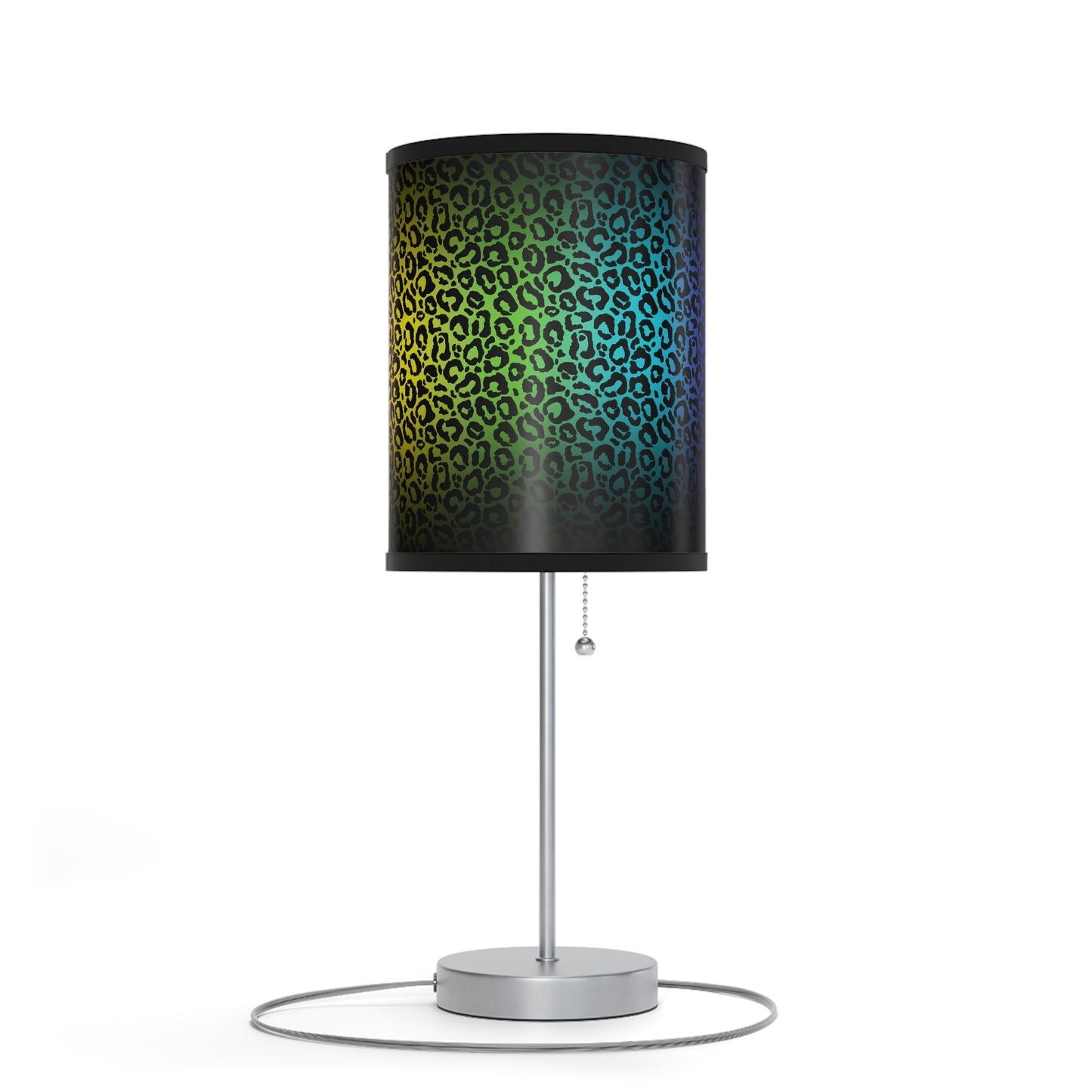 Tie Dye Animal Print Lamp on a Stand US|CA plug