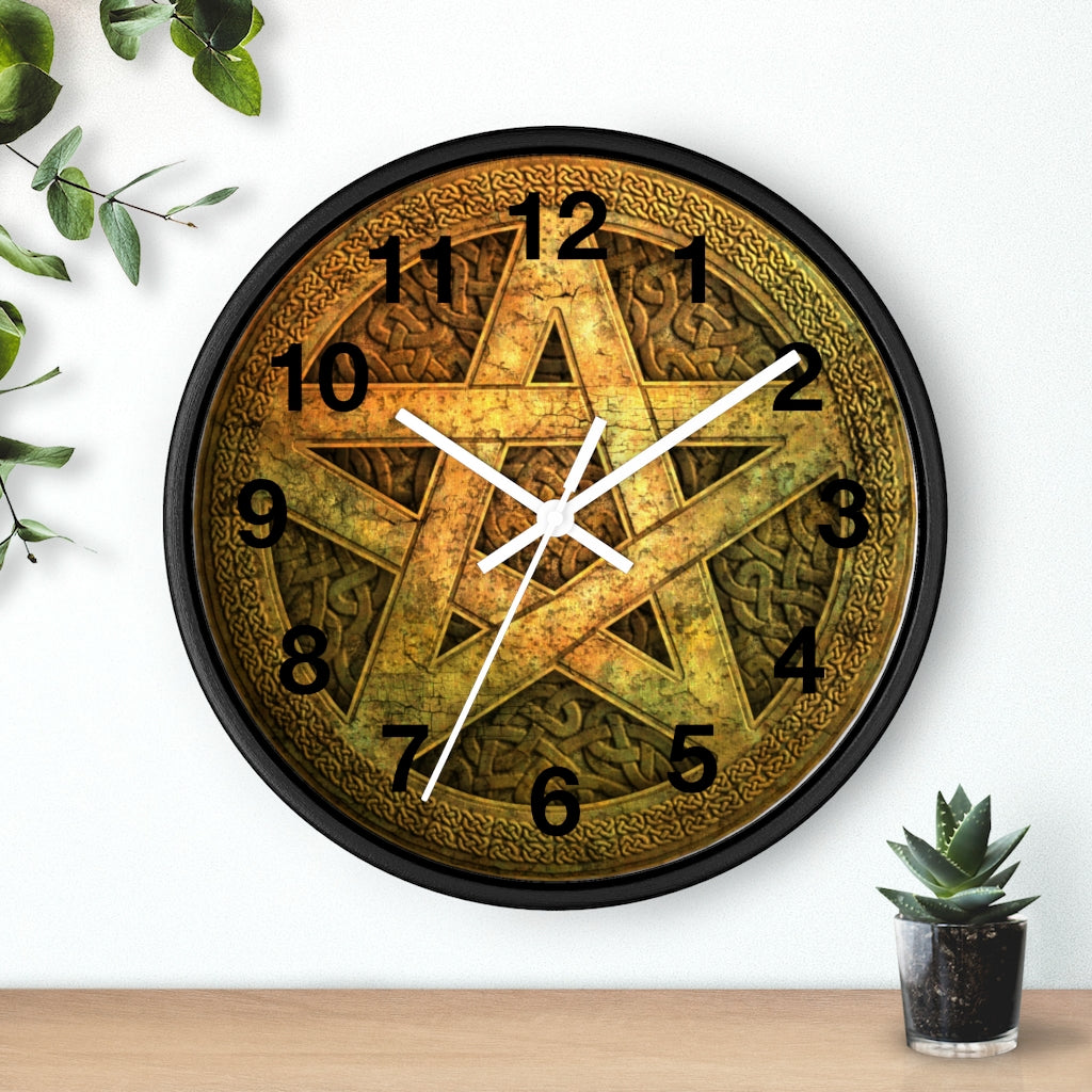 Wiccan Wall clock