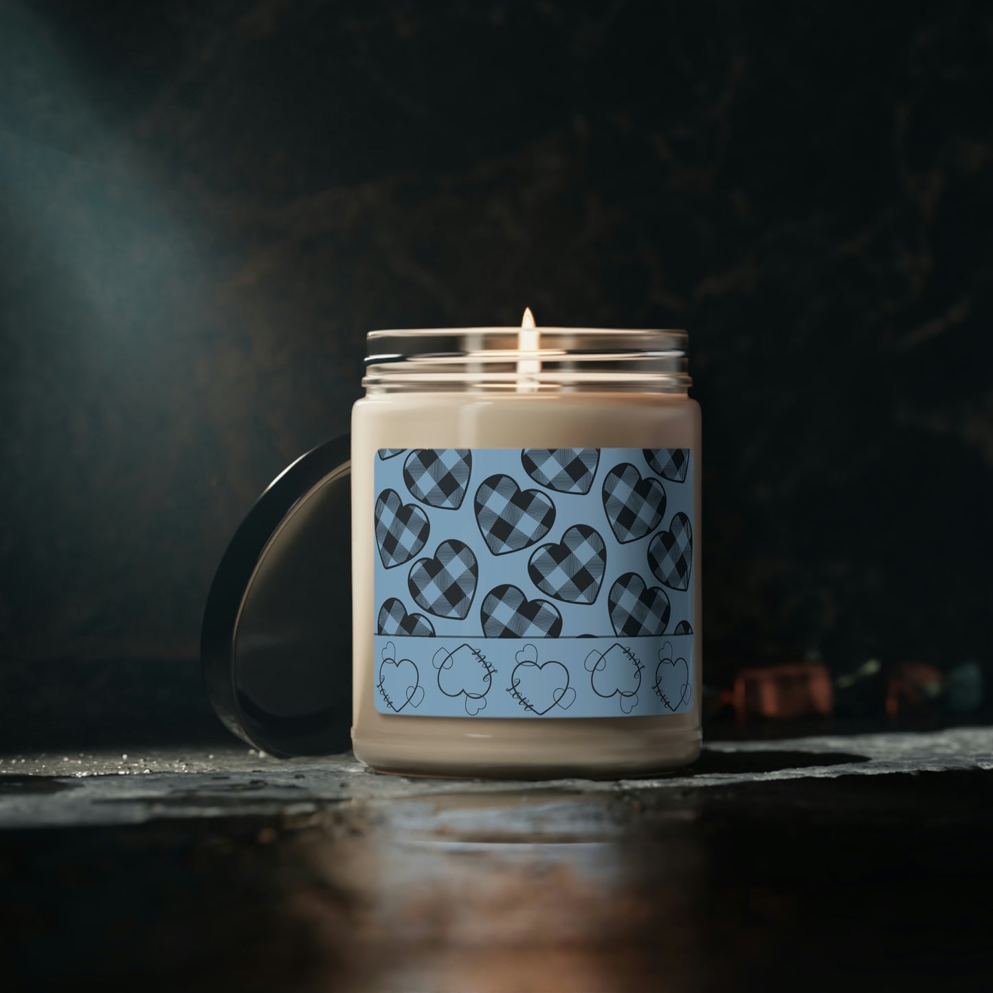 Blue Buffalo Hearts Scented Soy Candle 9oz