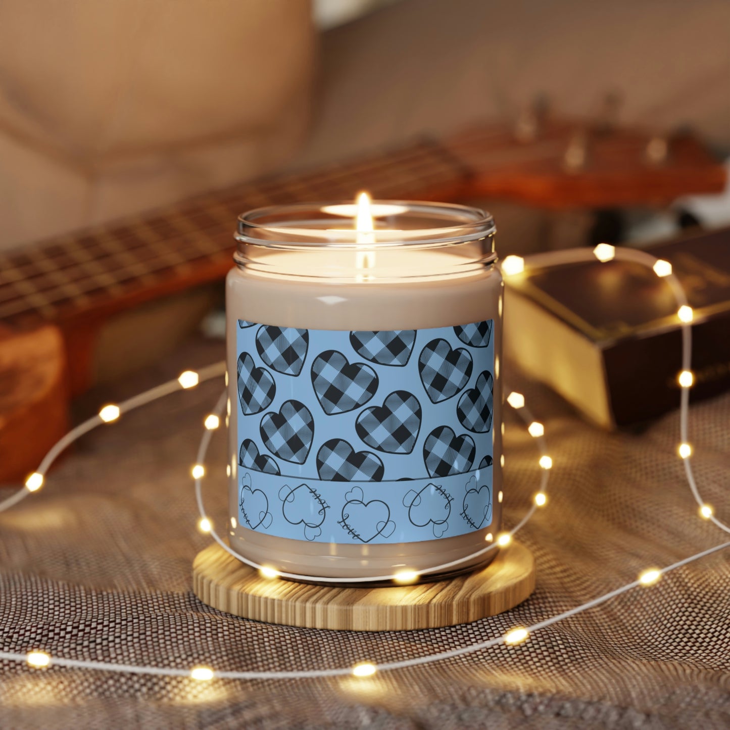 Blue Buffalo Hearts Scented Soy Candle 9oz