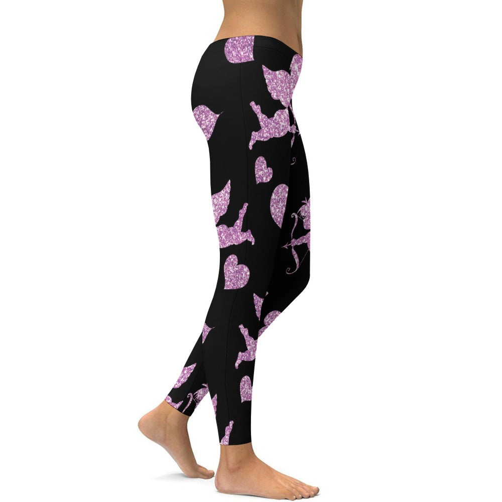 Stupid Cupid Soft Ladies Tight Yoga Pants