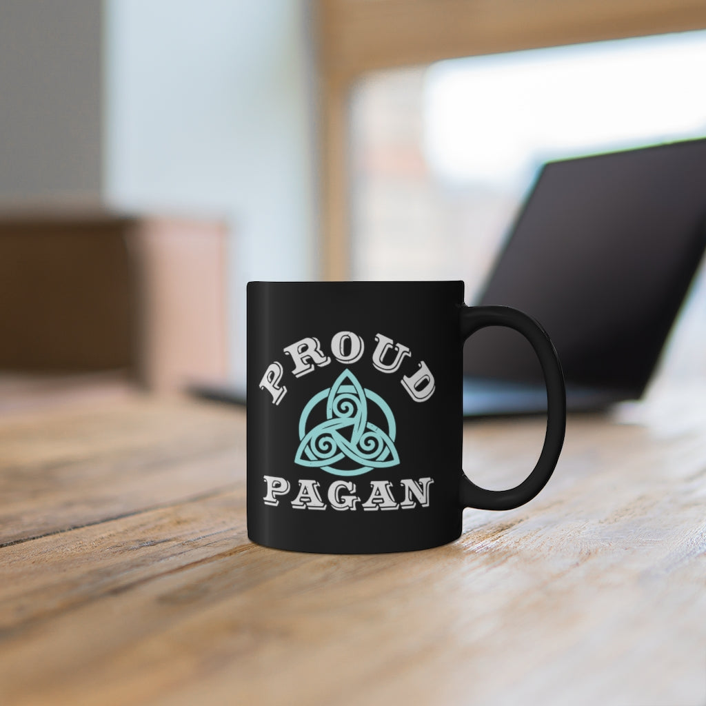 Proud Pagan 11oz Black Mug