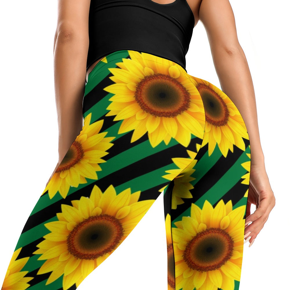 Sunflower Soft Ladies Tight Yoga Pants