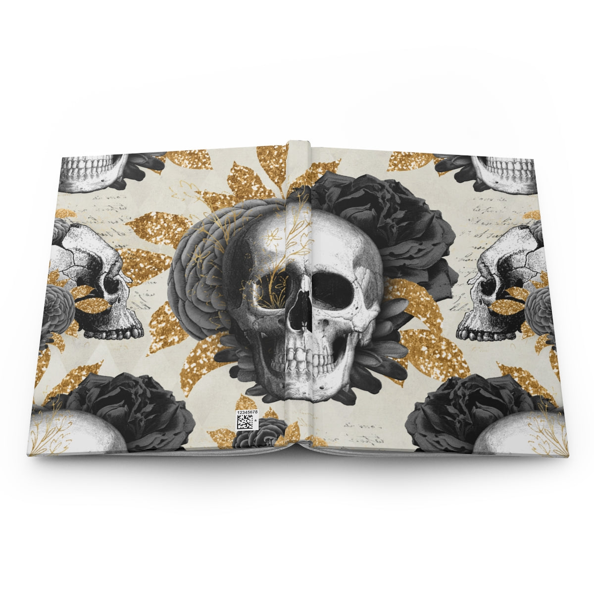 Skulls Hardcover Journal Matte