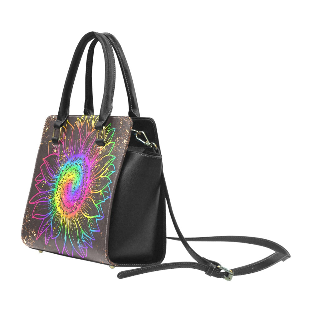 Colorful Sunflower Classic Shoulder Handbag