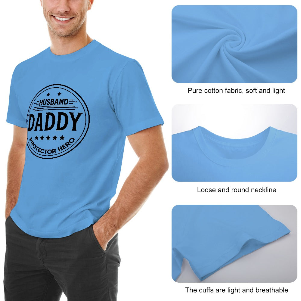 Husband Daddy Protector Hero T-Shirt