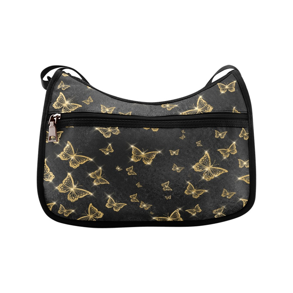 Glitter Butterfly Shoulder Bag
