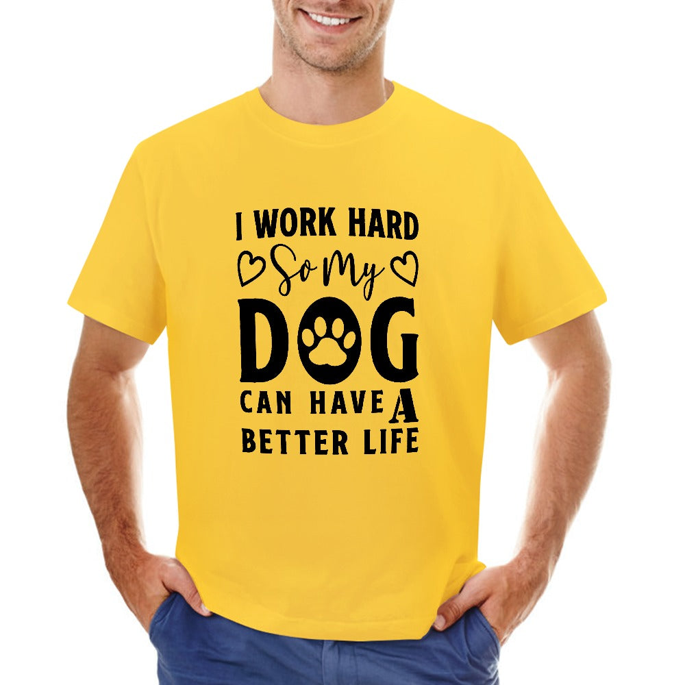 I Work Hard T-shirt