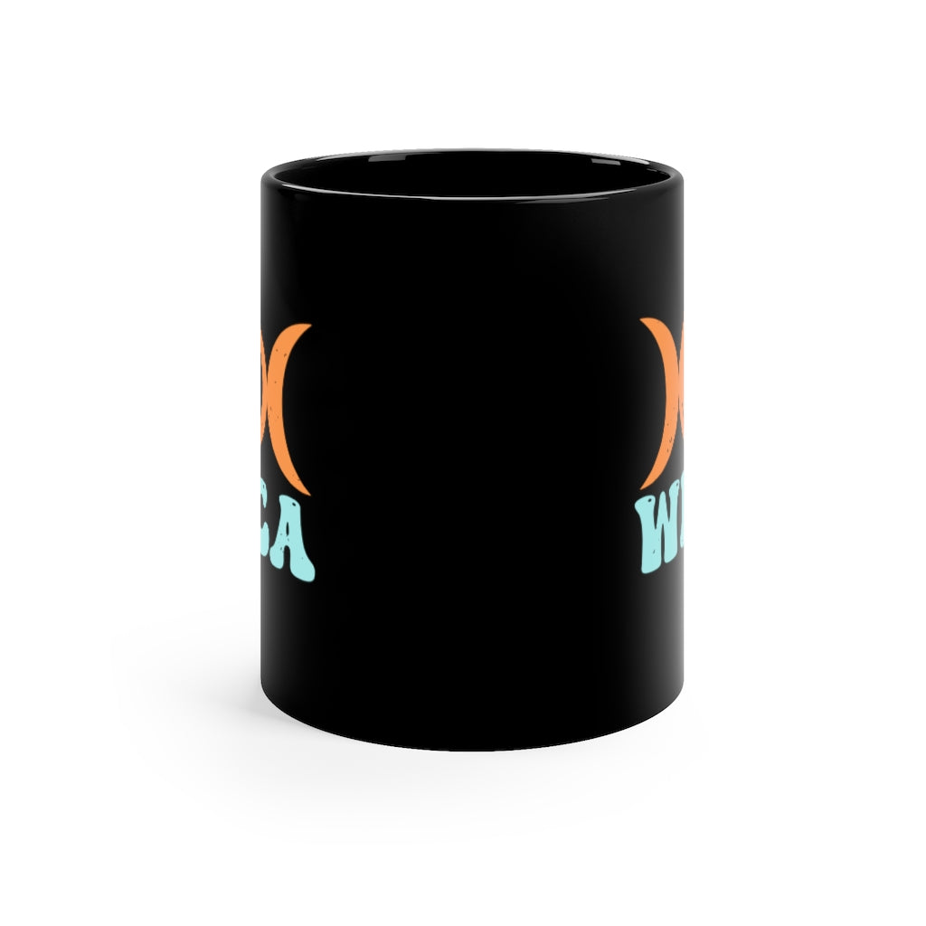 WICCA 11oz Black Mug