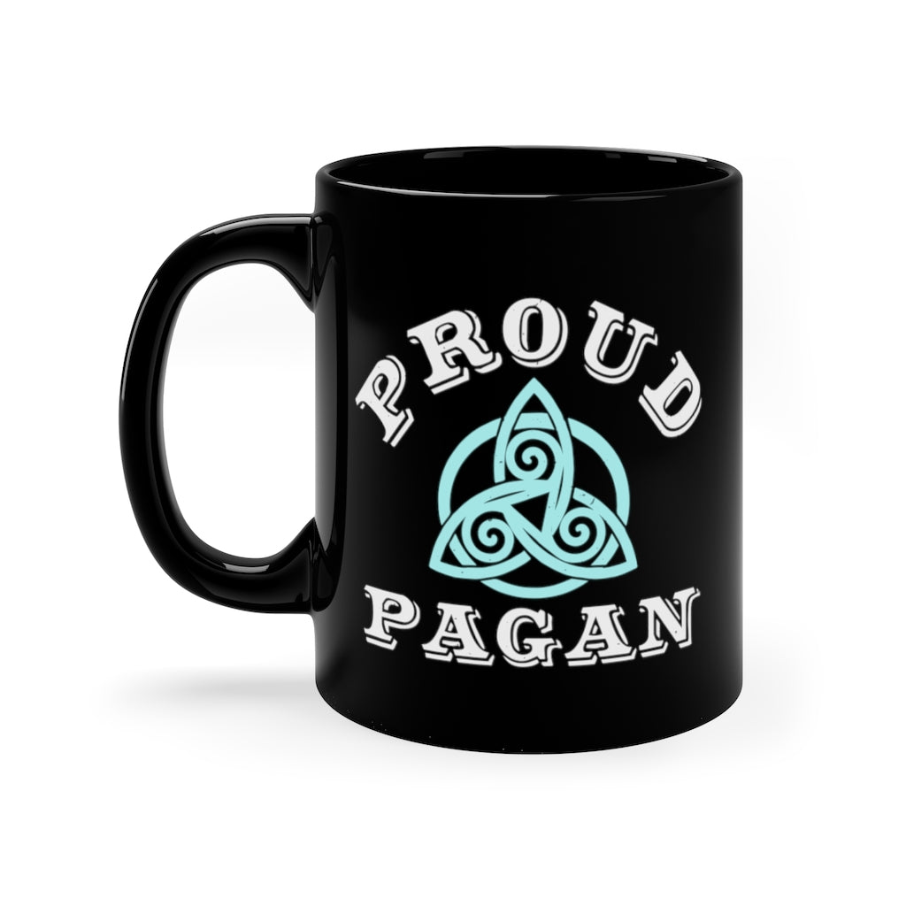 Proud Pagan 11oz Black Mug