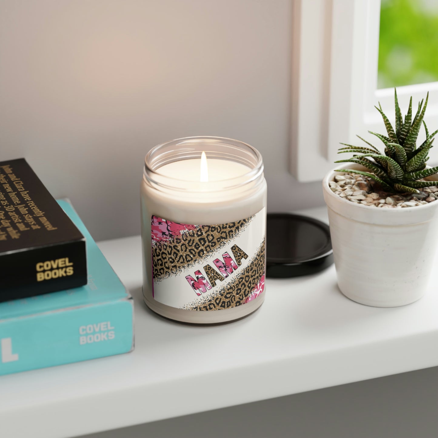 Mama Animal Print Scented Soy Candle 9oz