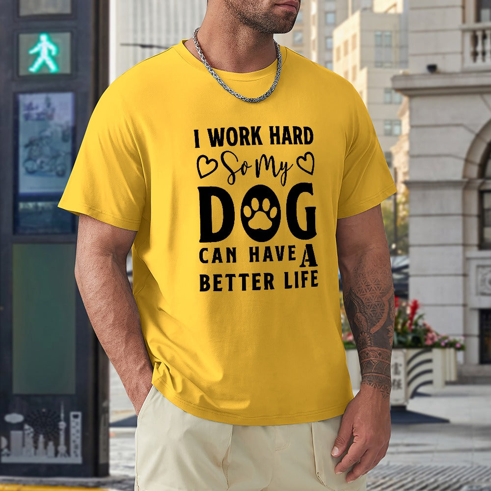 I Work Hard T-shirt