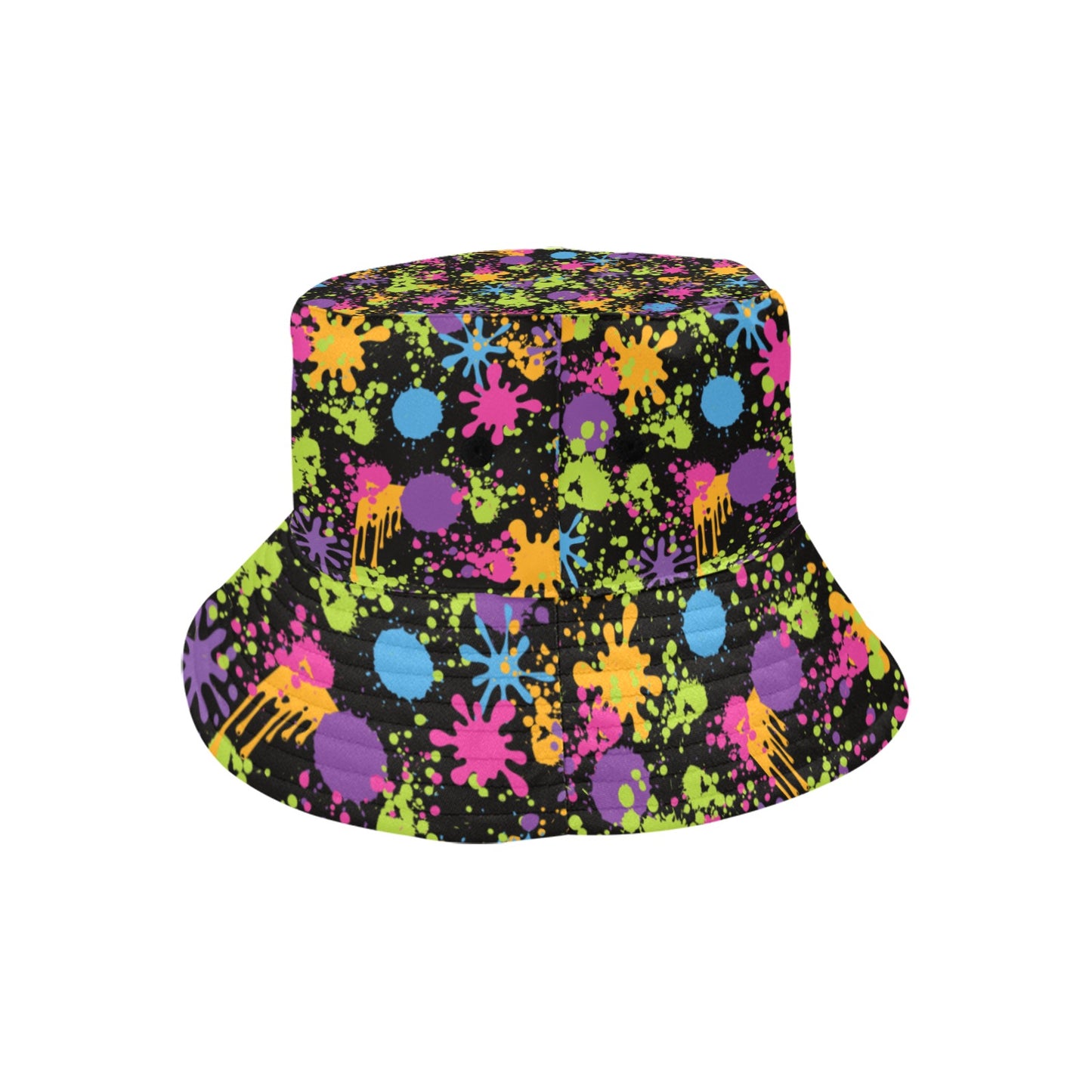 Neon Splash Summer Bucket Hat
