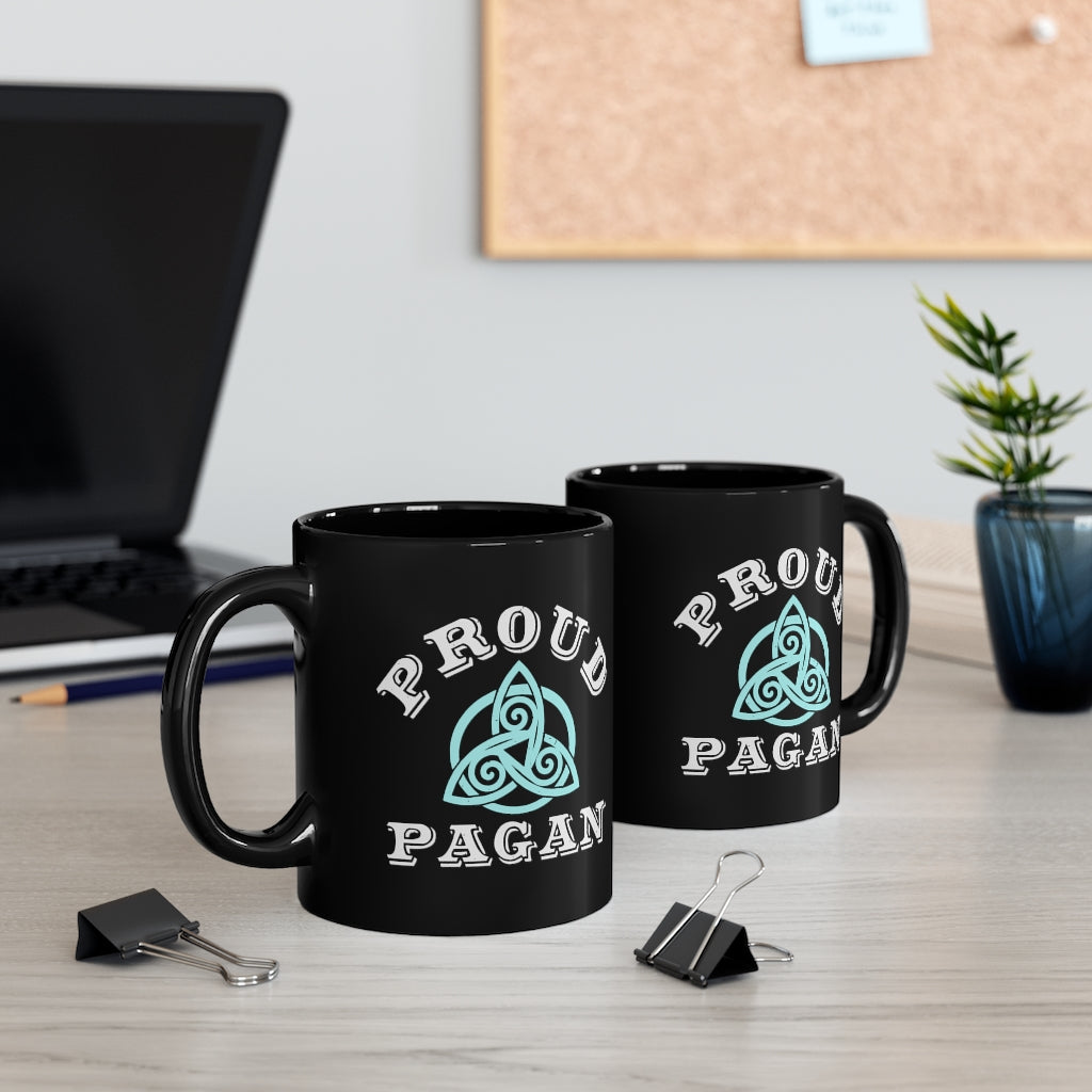 Proud Pagan 11oz Black Mug