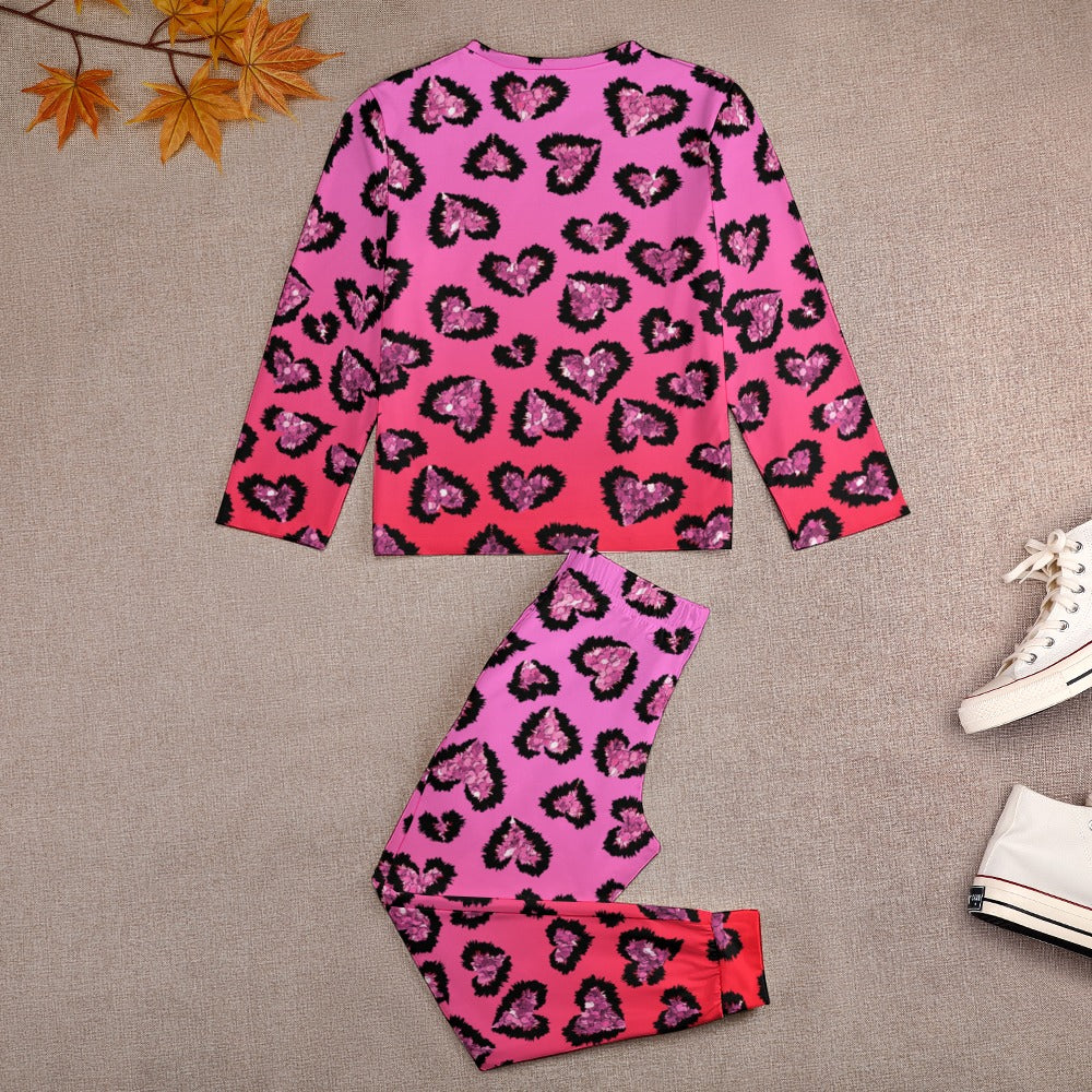 Pink Leppard Girl's Pajamas