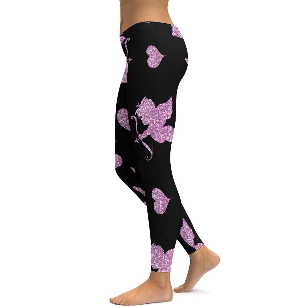 Stupid Cupid Soft Ladies Tight Yoga Pants