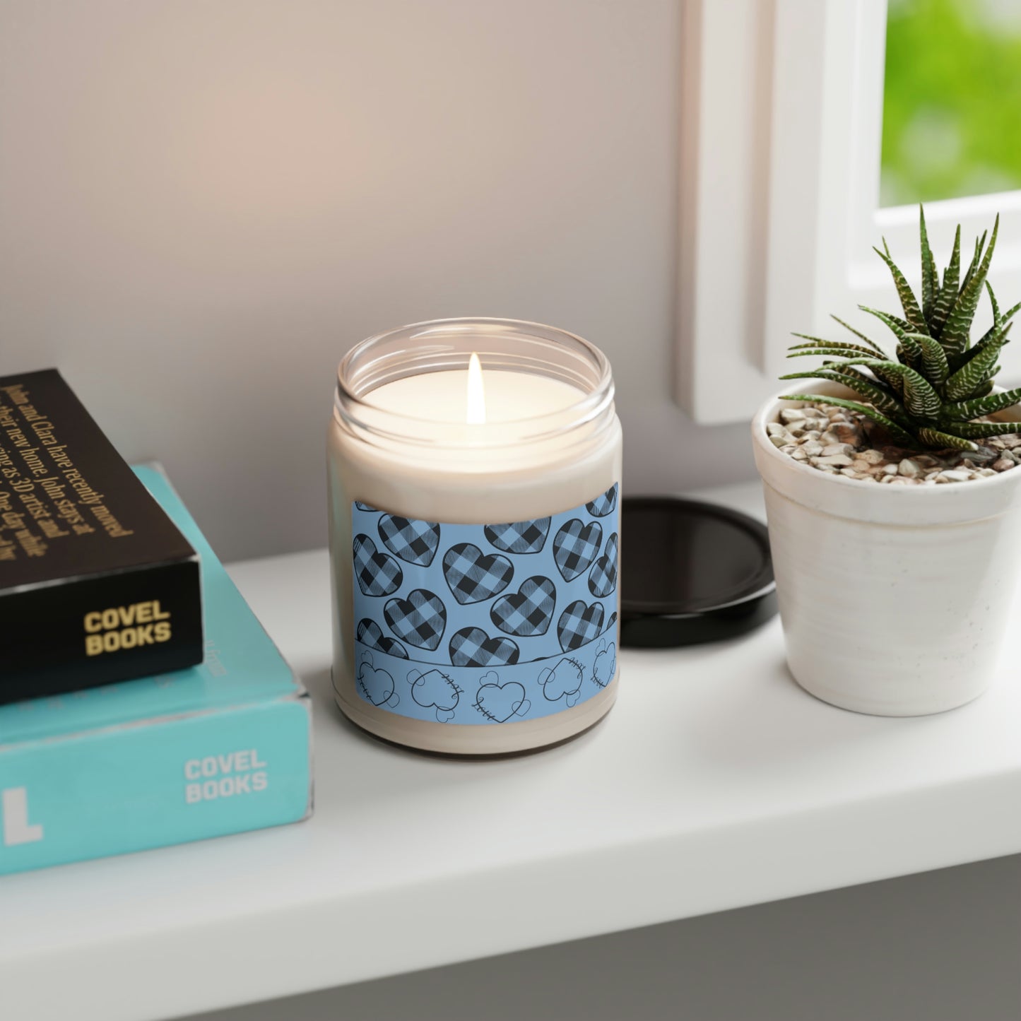 Blue Buffalo Hearts Scented Soy Candle 9oz