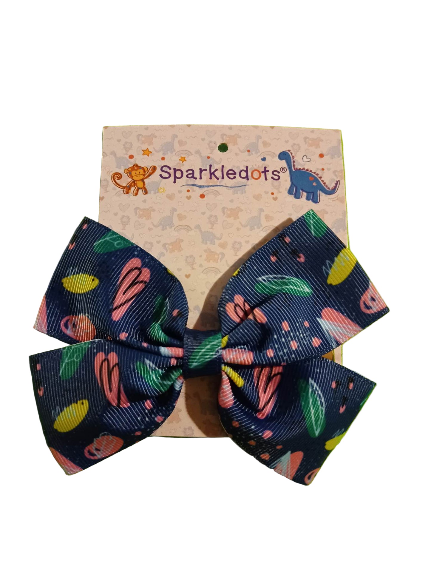 Cute Bow with Hearts