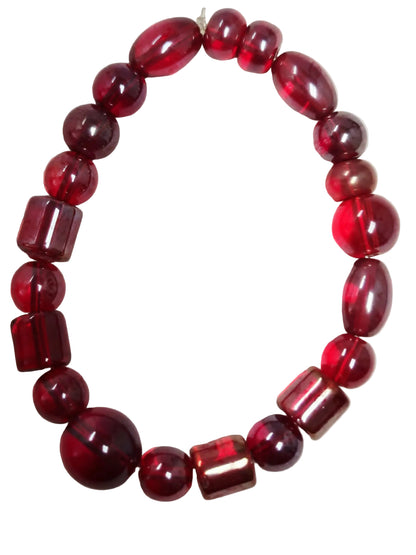 Red Glass Bracelet