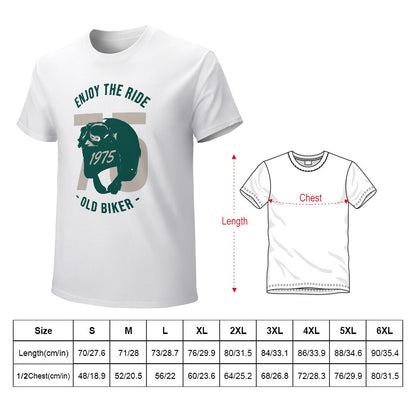 Enjoy The Ride Men's T-shirt 100% Cotton