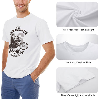 Ride Till I Die Men's T-shirt 100% Cotton