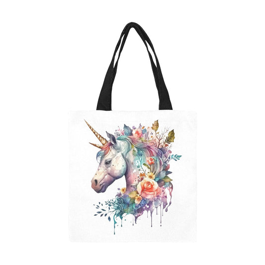 Unicorn Fantasy Canvas Tote Bag