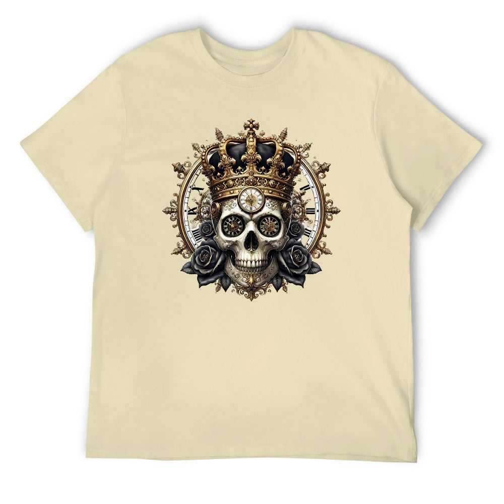 Skull King Men's T-shirt 100% Cotton