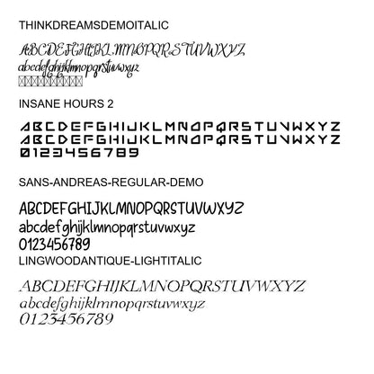 100 Premium Fonts Collection - Perfect for Designers and Creators V001