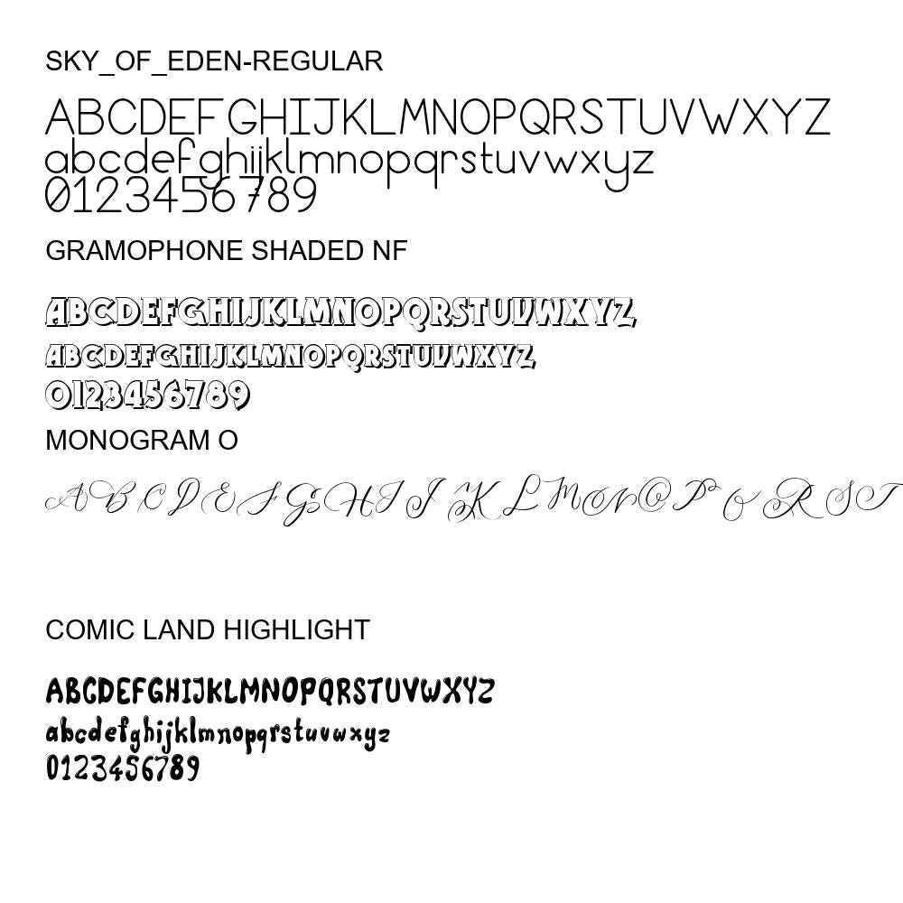 100 Premium Fonts Collection - Perfect for Designers and Creators V001