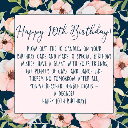 10th Birthday Gift Spa Gift Box