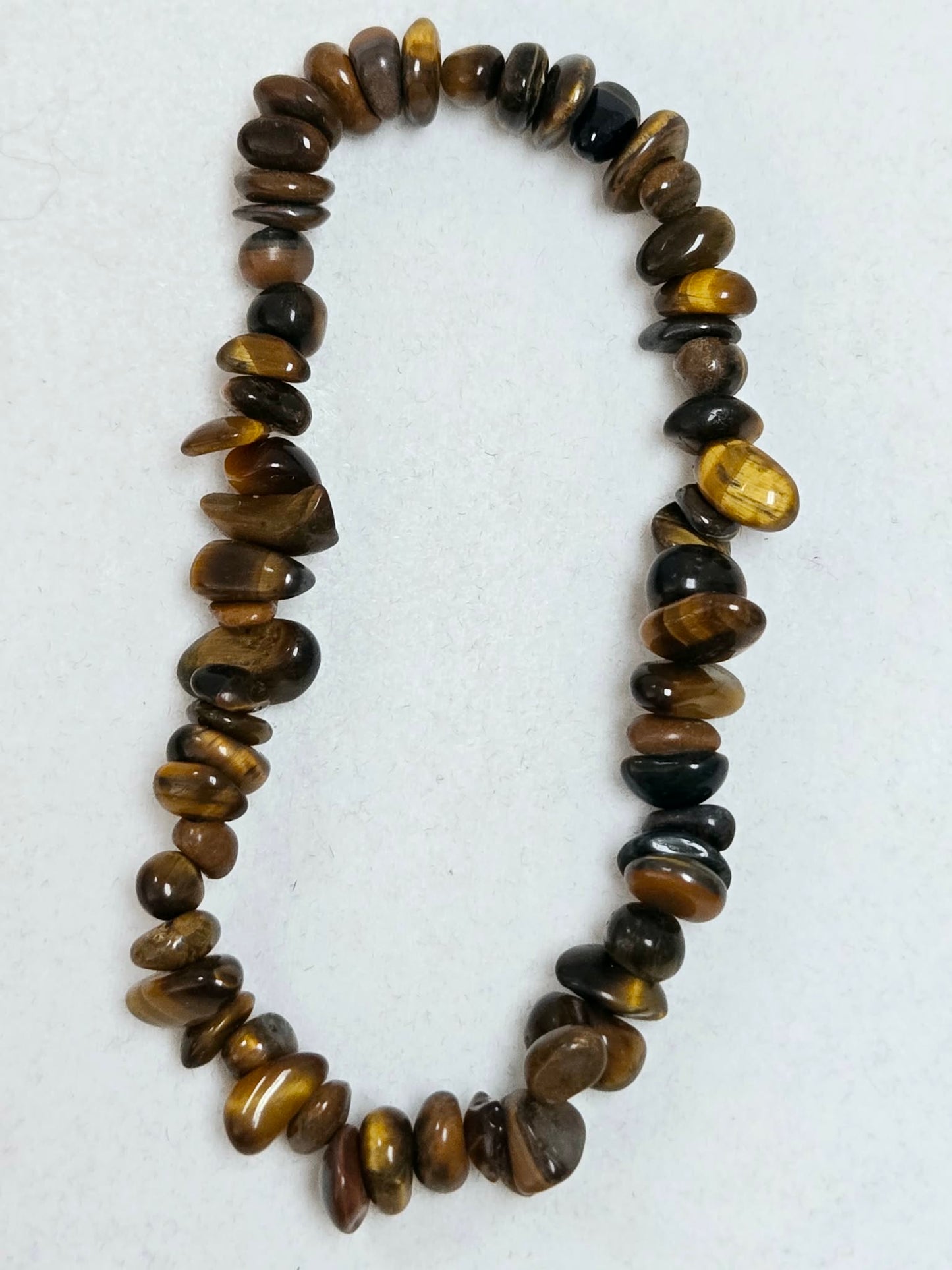 Tiger Eyes Natural Stone Stretch Bracelet