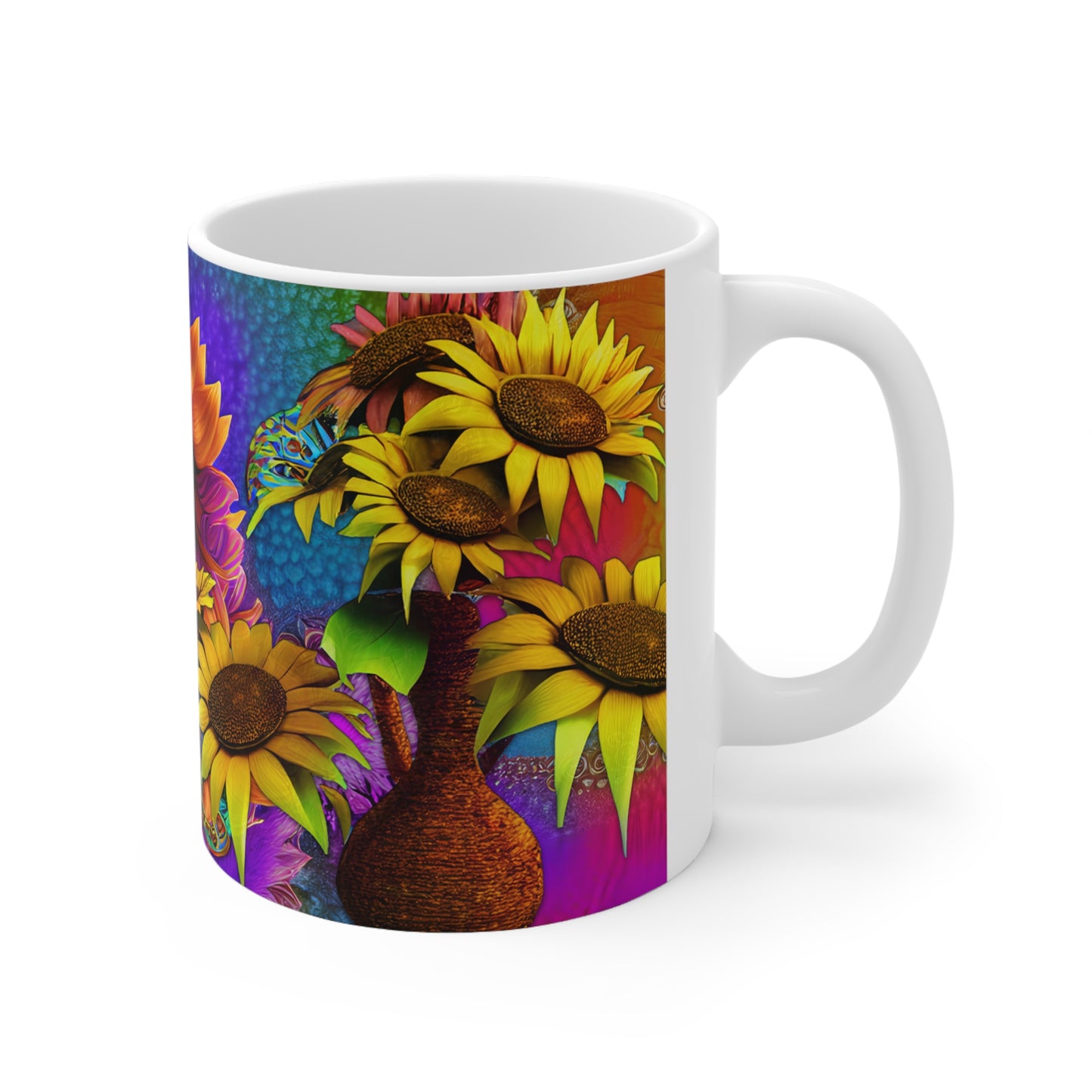 Sunflower Ceramic Mug 11oz