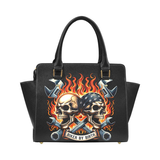 Biker By Birth Classic Shoulder Handbag