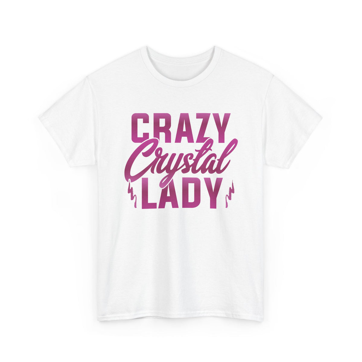 Crazy Crystal Lady Graphic T-Shirt