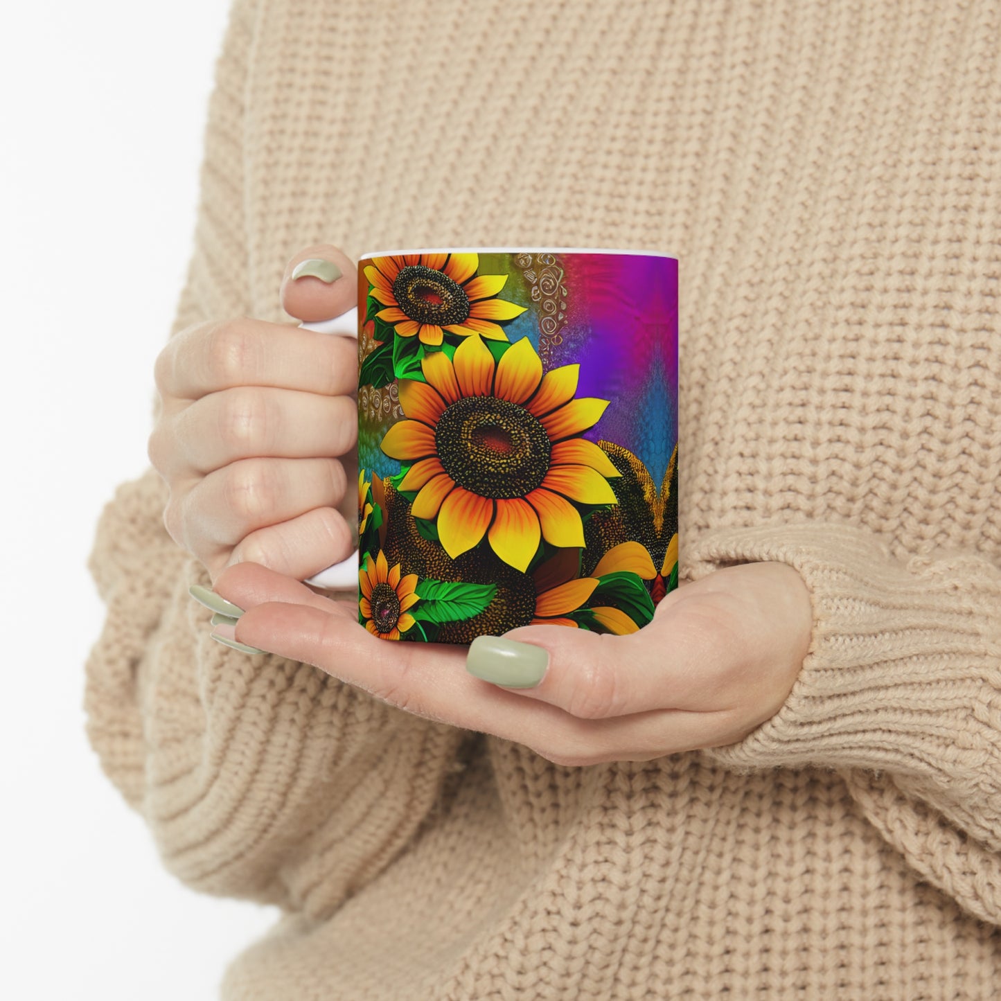 Sunflowers Ceramic Mug 11oz