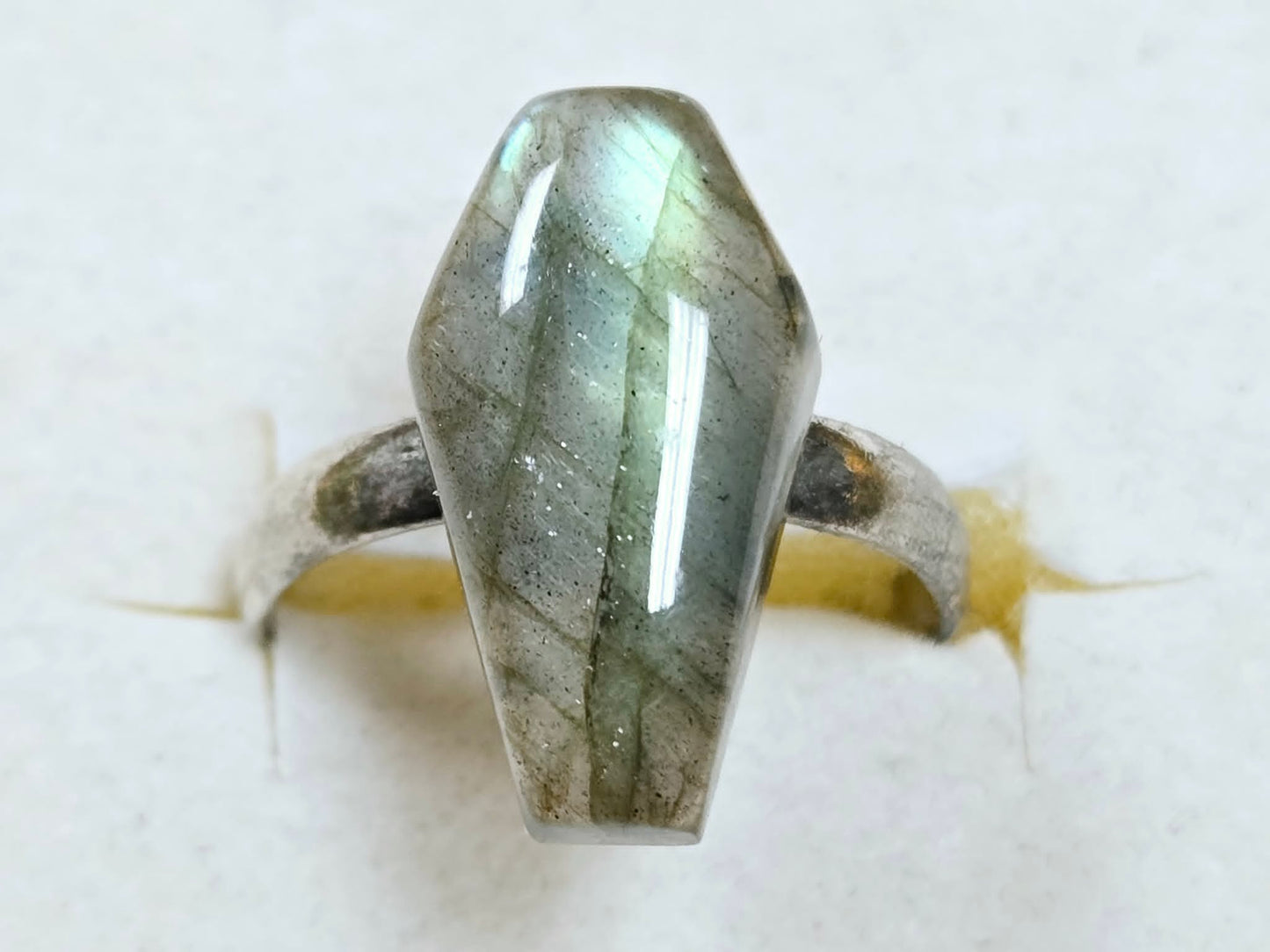Adjustable Crystal Rings