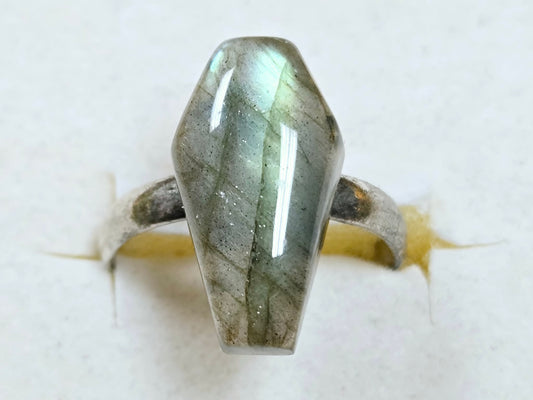 Adjustable Crystal Rings