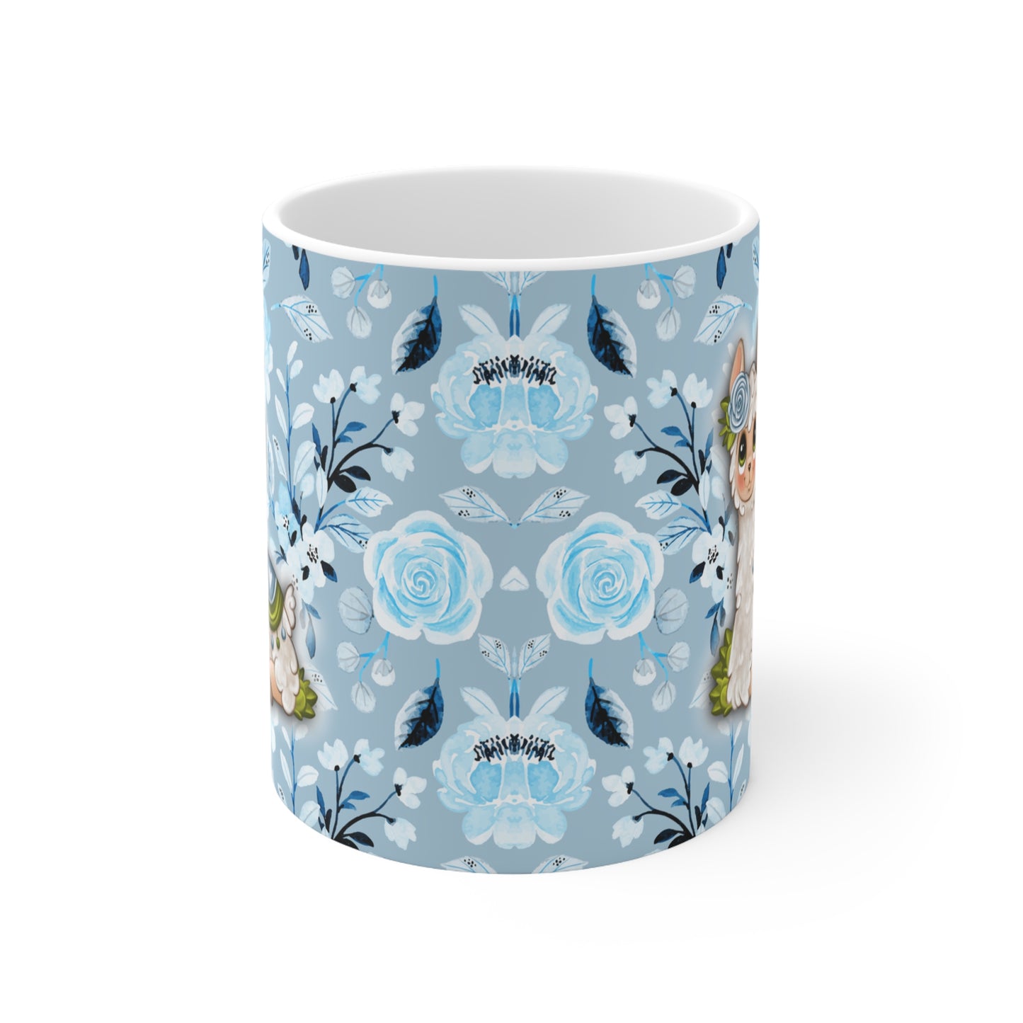 Adorable Llama Ceramic Mug 11oz