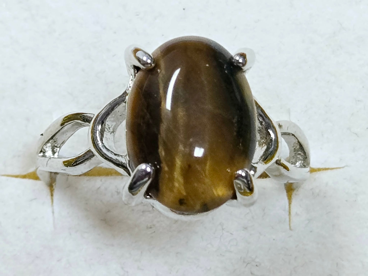 Tiger's Eye Ring - Size 9